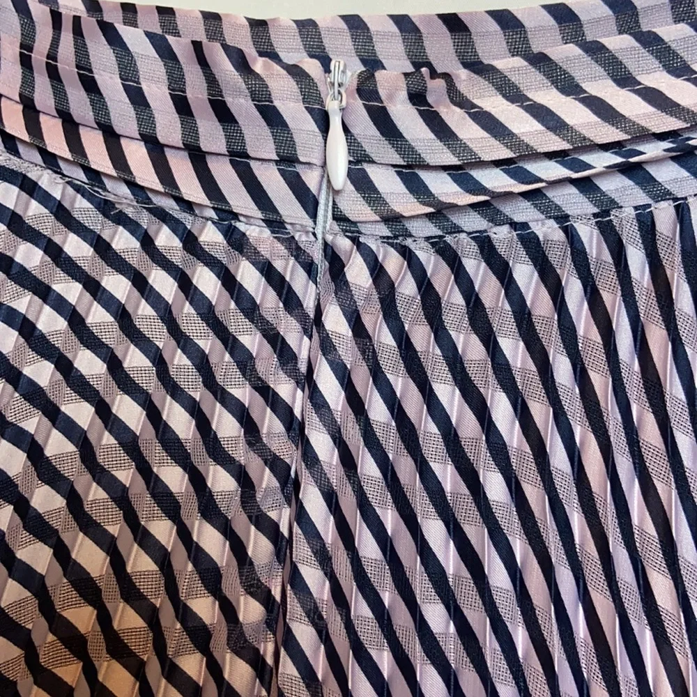 Birgitte Herskind Nessa Pleated Skirt Midi Striped - Picture 5 of 9